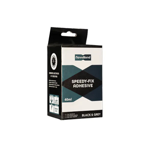 Adhesive Speedy-Fix Filling & Reinforcing 40ml 4pcs Black+Grey