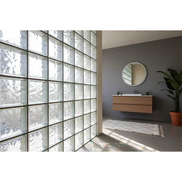 Blocks Glass Cloudy Clear 190*190*80mm