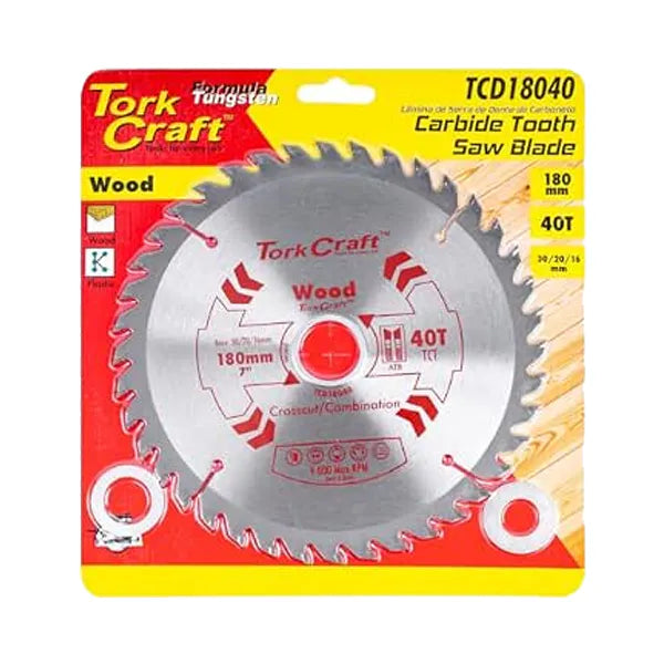 Blade TCT 185 X 60T 20/16 General Purpose Cross Cut