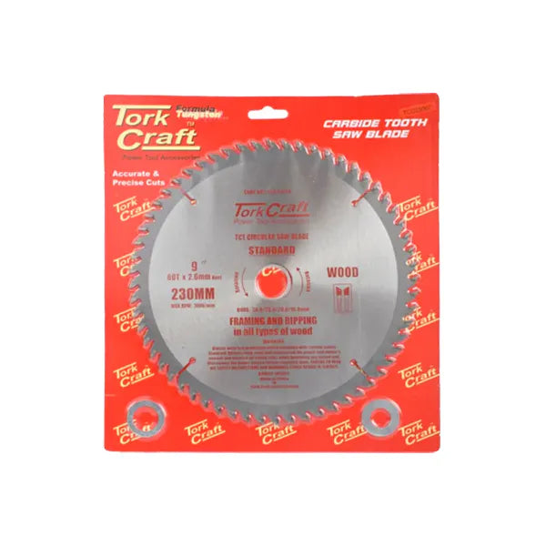 Blade TCT 230 X 60T 30/1/20 General Purpose Cross Cut