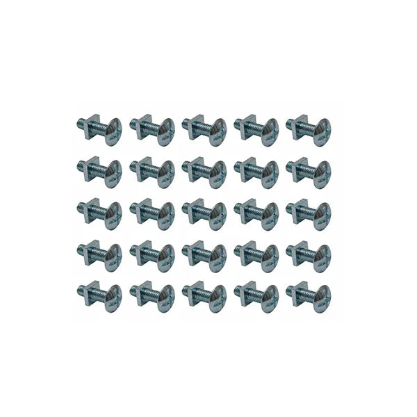 Bolts Gutter With Nuts 6X40 (10 Pack)