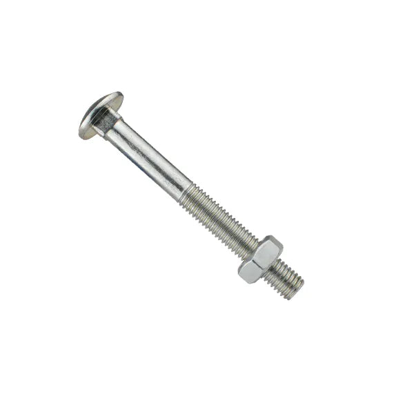 Bolt Round Head M10x90mm With Nut KIT