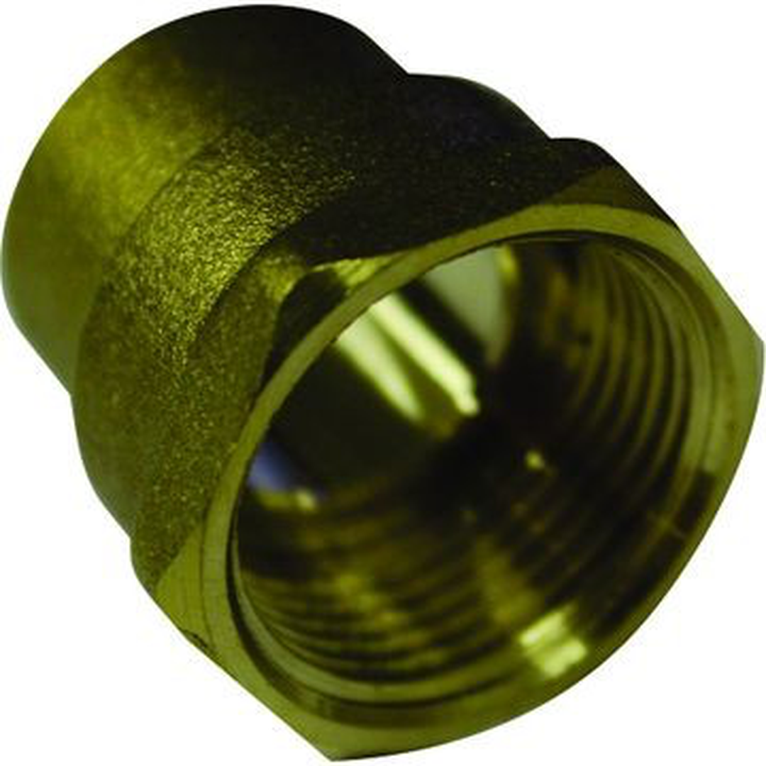 Fitting Comp Brass Delcop 15Mm X 3/4" Fi Coupler
