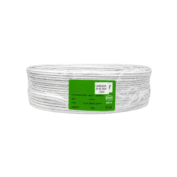 Cable FTE White 2.5mm X 100m