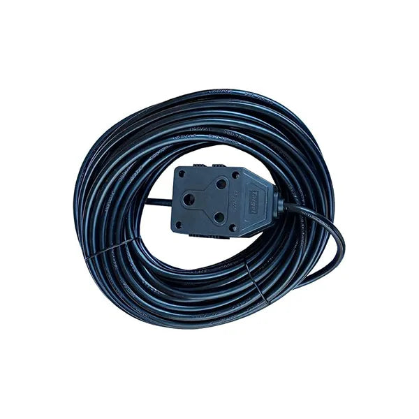 Cord Extension Multisocket 15m Black