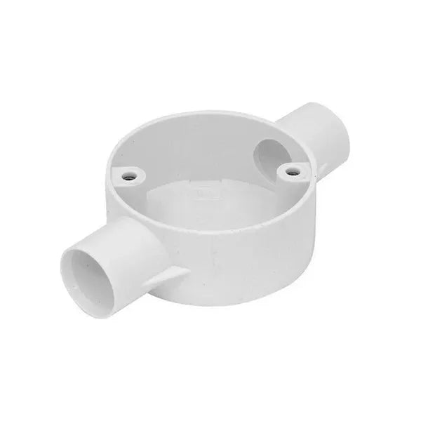Fitting Conduit 20mm 2 Way Side Entry
