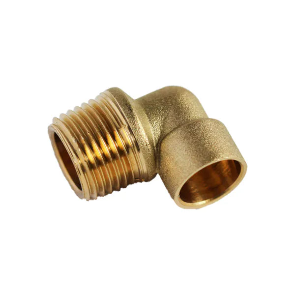 Fitting Comp Brass Delcop 22Mm X 3/4" Mi Elbow