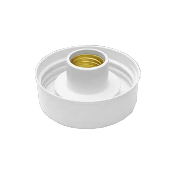 Gallery Fibre Glass & Porcelain Holder 6" Screw