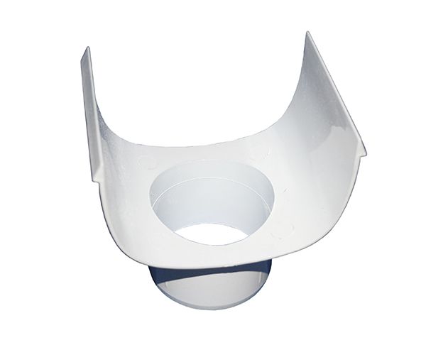 Gutter Outlet 80mm Drop D-Shape