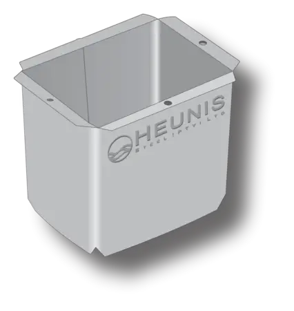 Outlet Gutter Lipped Square Rip Budget 100X75mm