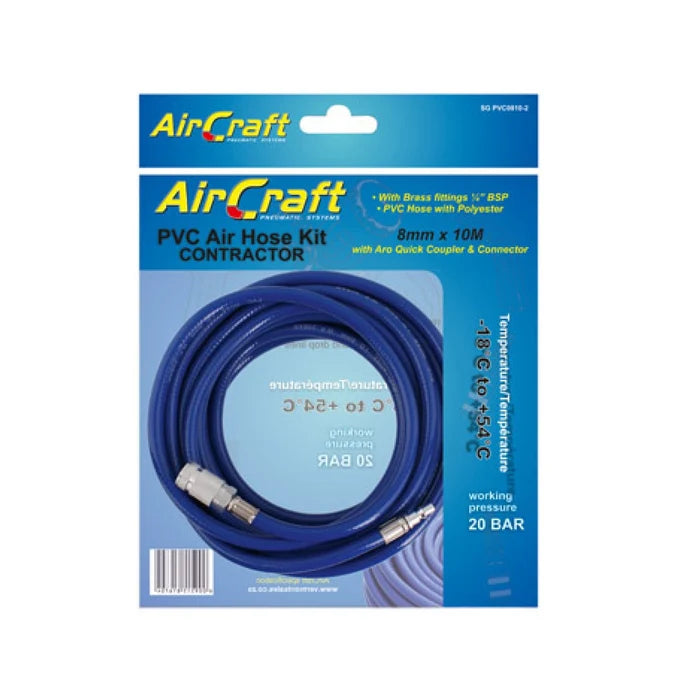 Hose Connector & Coupler PVC With Aro Quick 8MM X 10M