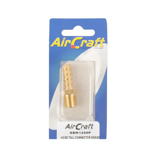 Hose Connector Tail Brass 1/4F X 10MM 1PC Pack