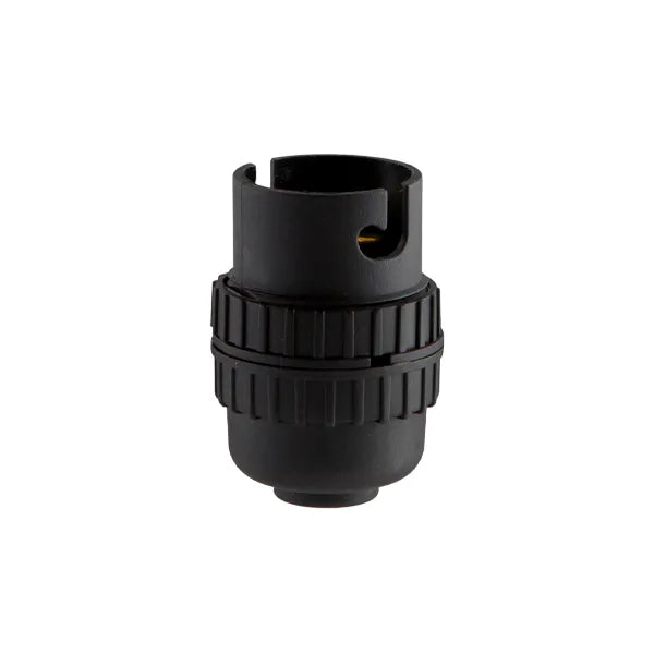 Holder Lamp Batten Black LH01(BLACK)