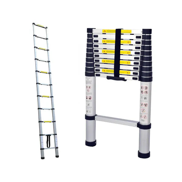Ladder Alu 10 Step Telescopic 318cm 150kgs