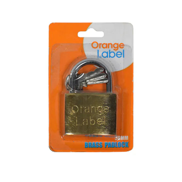Lock Pad Iron 50mm H/D Blister