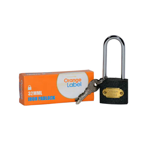 Lock Pad Iron 32mm LS Box