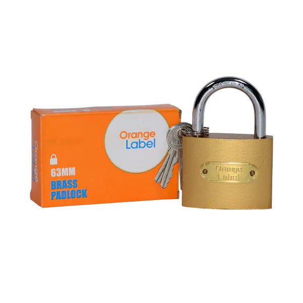 Lock Pad Brass 63mm Box