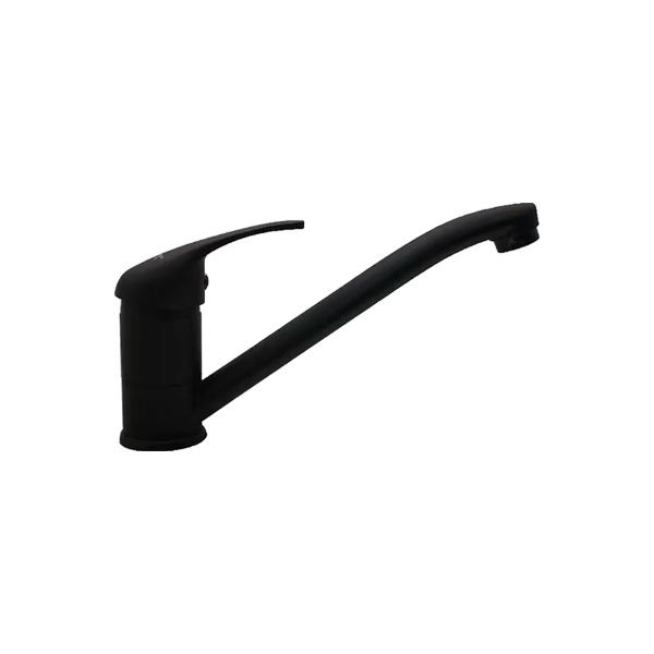 Mixer Sink Deck Lever 35mm Matt Black Krystal CP