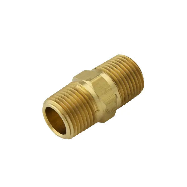 Nipple Brass 1/8X3/8 M/M 1PC Pack