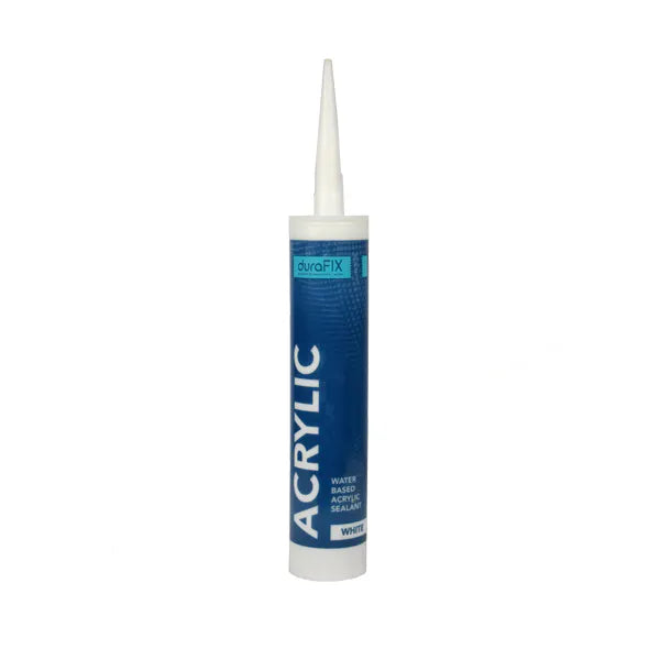 Sealant Silicone 260ml White Acrylic Dura-Fix