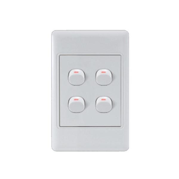 Switch Wall Pays 4 Lever 4X2
