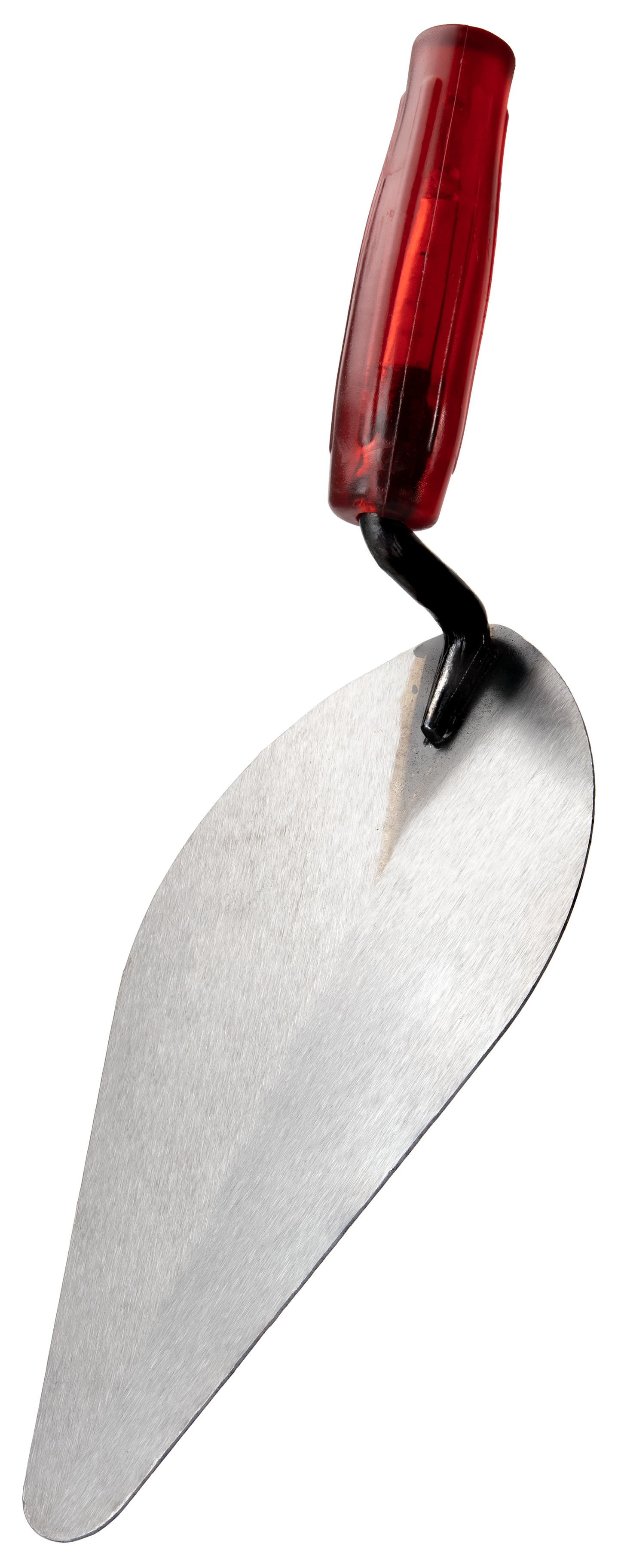 Trowel Bricklaying Red Transparent Handle 10"