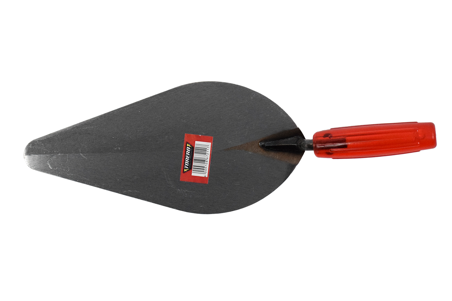 Trowel Bricklaying Red Transparent Handle 12"