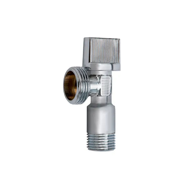 Valve Angle 1/2" - 3/4" Krystal CP