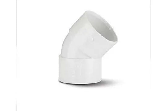 W 40mmx45 Deg Plain Bend DPI SABS