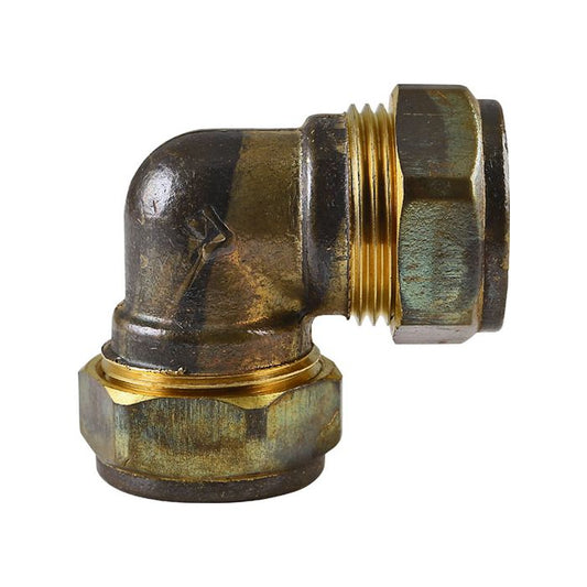 Fitting Comp Brass Elbow C?C 22mm