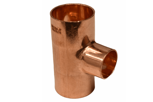 Fittings Comp Copper Tee Reducer Lxrxm 22X22X15