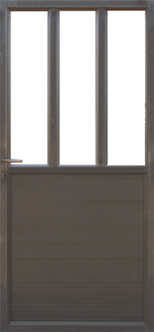 Door Alu 3 Panel Full