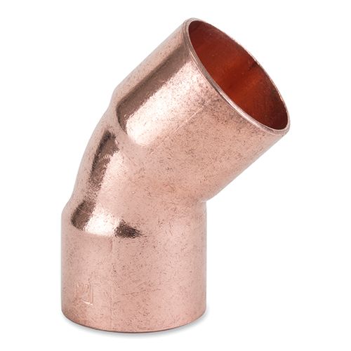 Fittings Comp Copper 45D Elbow 22Mm