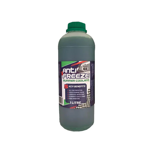 Motor Antifreeze Summer Coolant Green/Red 1Lt