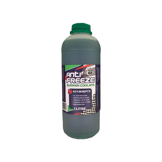 Motor Antifreeze Summer Coolant Green/Red 1Lt