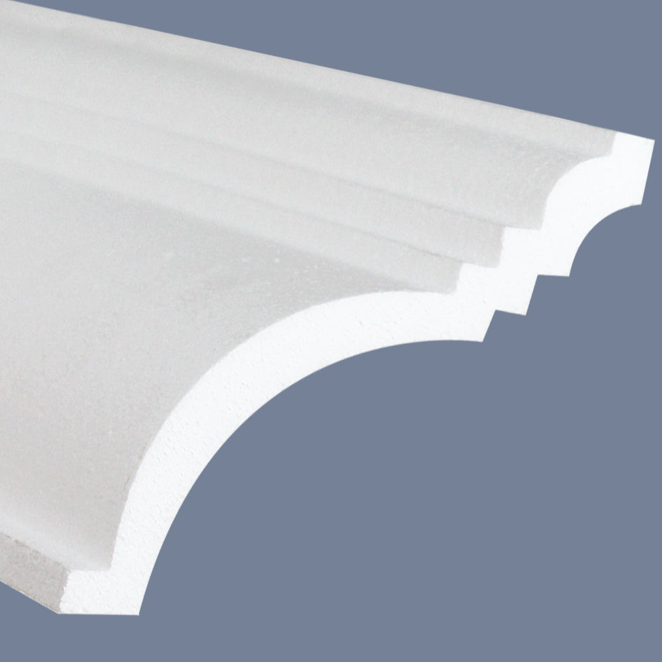 Cornice PS White EPS Aphrodite 14cm