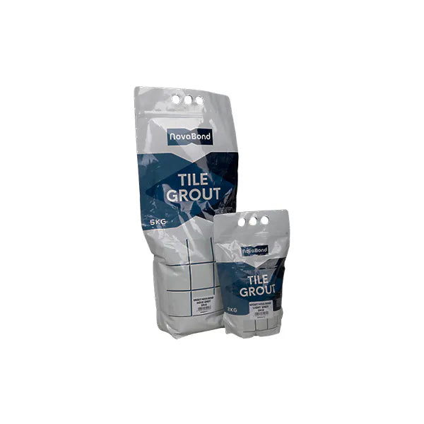 Bag Poly Stand up Zipper Nova-Bond 200*300*100mm 2kg Grout
