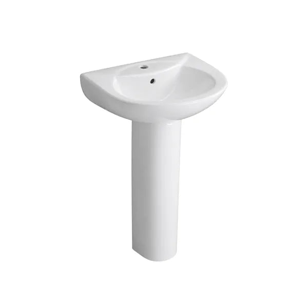 Wash Basin With Pedestal Repose