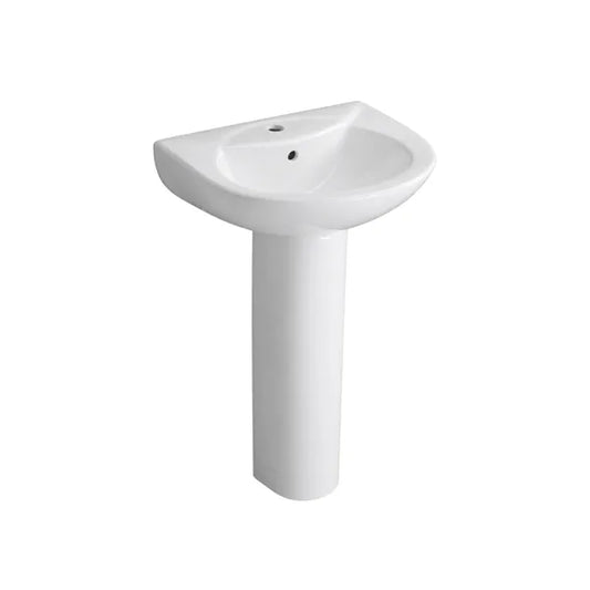 Wash Basin With Pedestal Repose