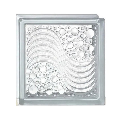 Blocks Glass Sea Wave 190*190*80mm