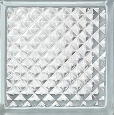 Blocks Glass Lattice 190*190*80mm