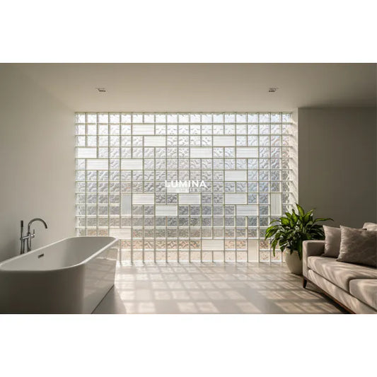 Blocks Glass Water Bubble 190*190*80mm
