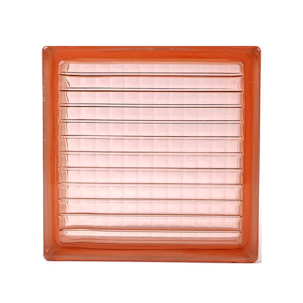 Blocks Glass Parallel Pink 190*190*80mm