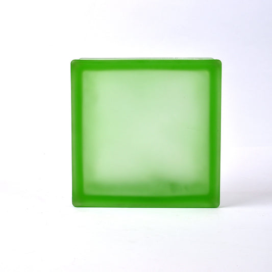 Blocks Glass Misty Cloudy Green 190*190*80mm