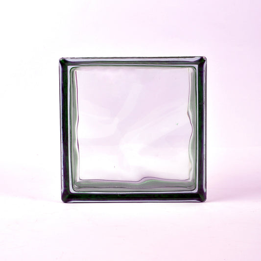 Blocks Glass Side Green Cloudy 190*190*80mm