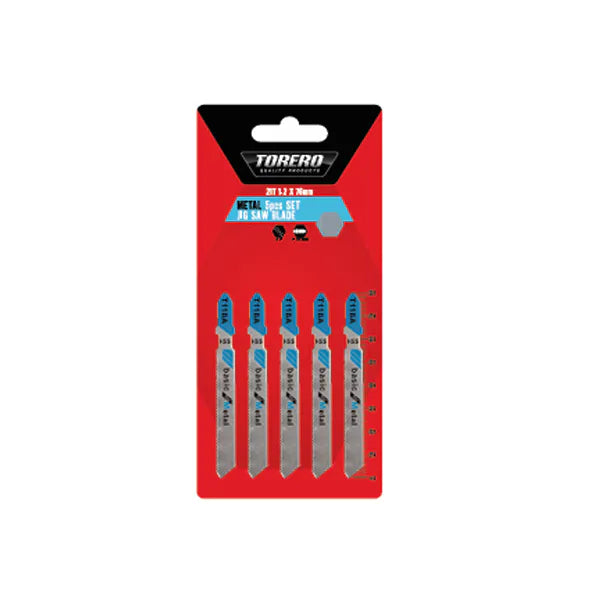 Blade Jig Saw 5pcs Set Metal 21T 1.2x76mm