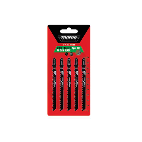 Blade Jig Saw 5pcs Set Wood/Plastic 8T 3.0x100mm