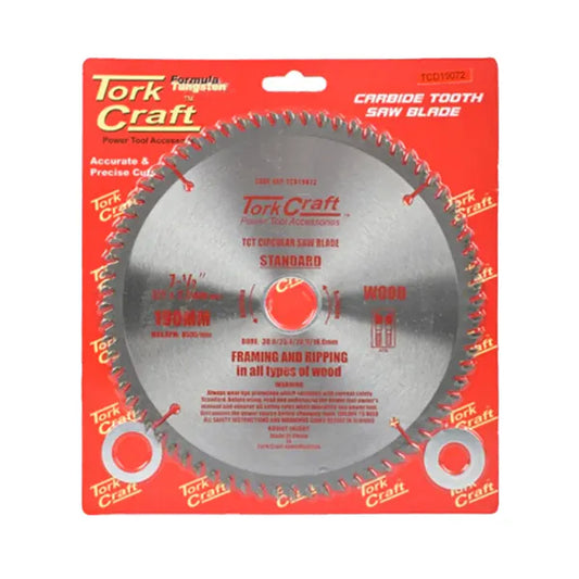 Blade TCT 190 X 60T 30/20 General Purpose Cross Cut