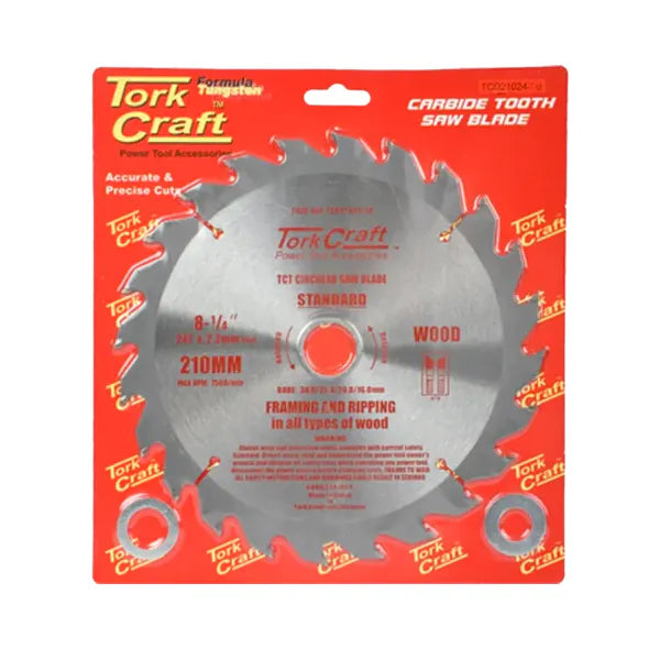 Blade TCT 210 X 24T 30-1-20-16 General Purpose Rip