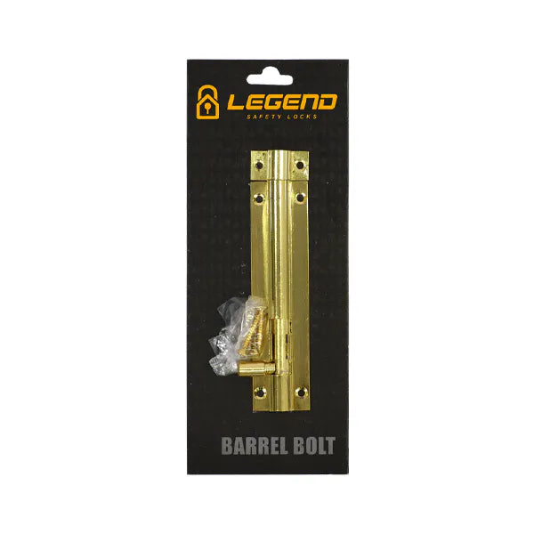 Bolt barrel straight brass 75mm